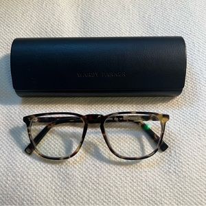 Warby Parker Vaughan Glasses Burnt Lemon Tortoise